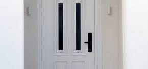 Фото дверей с МДФ