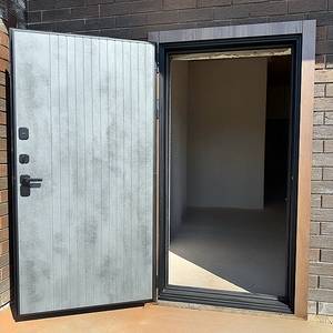 Дверь с плитой МДФ «бетон»